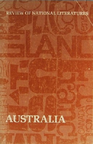 Australia: Review Of National Literatures - Paolucci Anne; Dobrez L. A. C - Marlowes - Australia